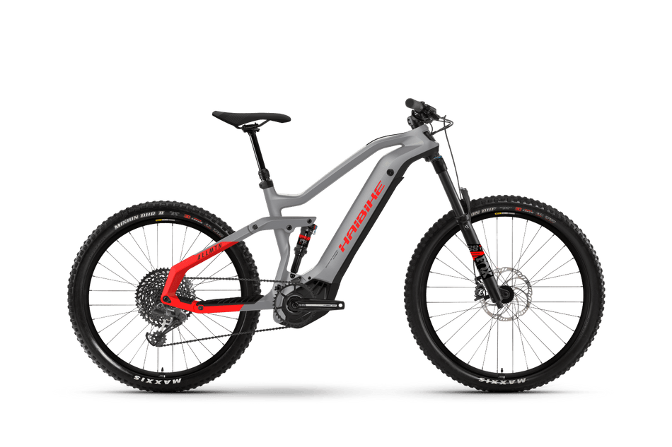 Haibike AllMtn 6 29"/27,5" urban grey/ black/ red matte