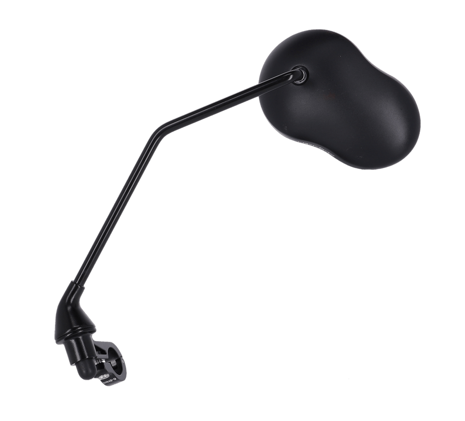 Ergotec Rückspiegel M-99-LV, für Linksmontage, langarm, alu, einklappbar, schwarz