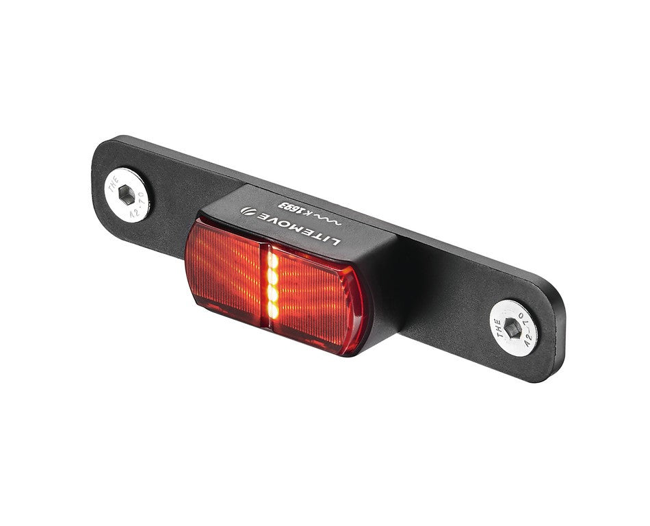 Litemove Rücklicht TS-RR für E-Bike für Gepäckträger 80 mm Lochabstand