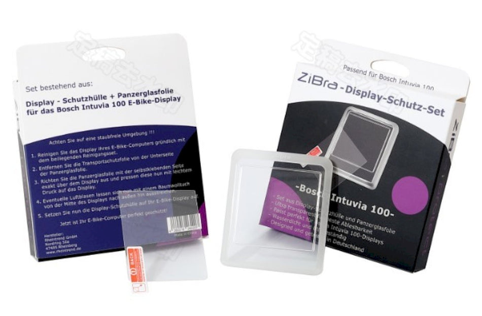 ZiBra Displayschutz-Set für Bosch Intuvia 100 transparent
