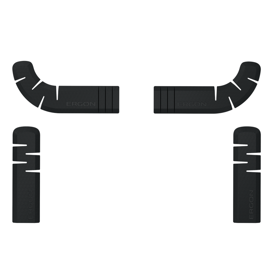 Ergon BT OrthoCell® Pad Set für Oberlenker-/Brems-/Schaltgriff und Unterlenker-Position black