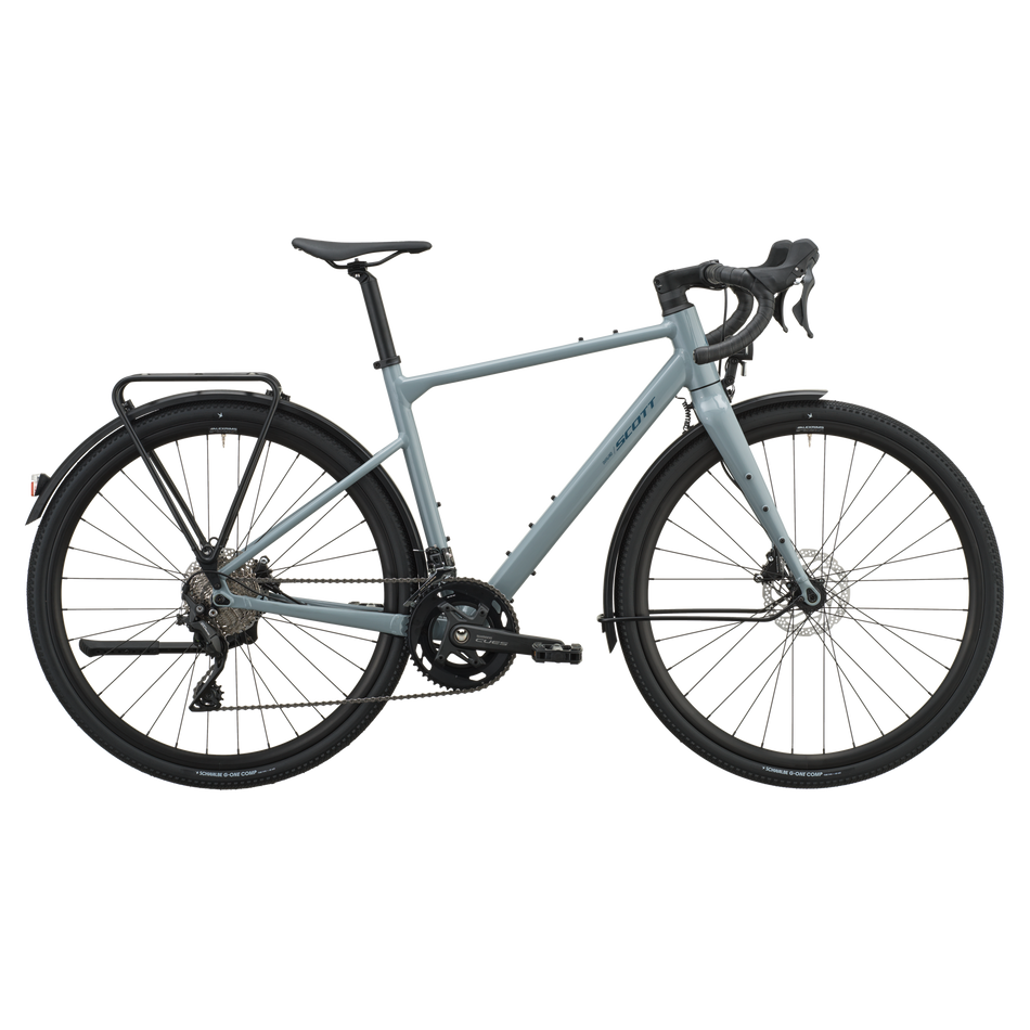 Scott Overland 20 Gravelbike Diamant 28" graphite blue