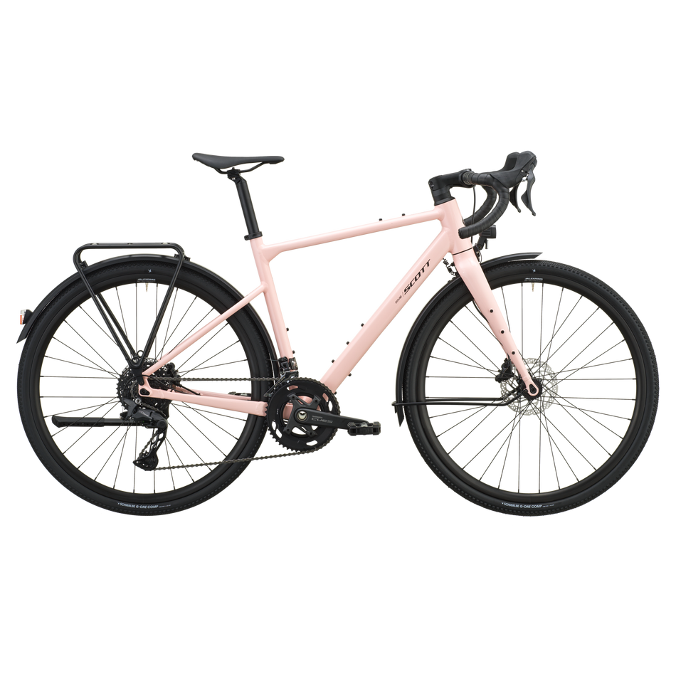Scott Overland 30 Gravelbike Diamant 28" dogwood pink