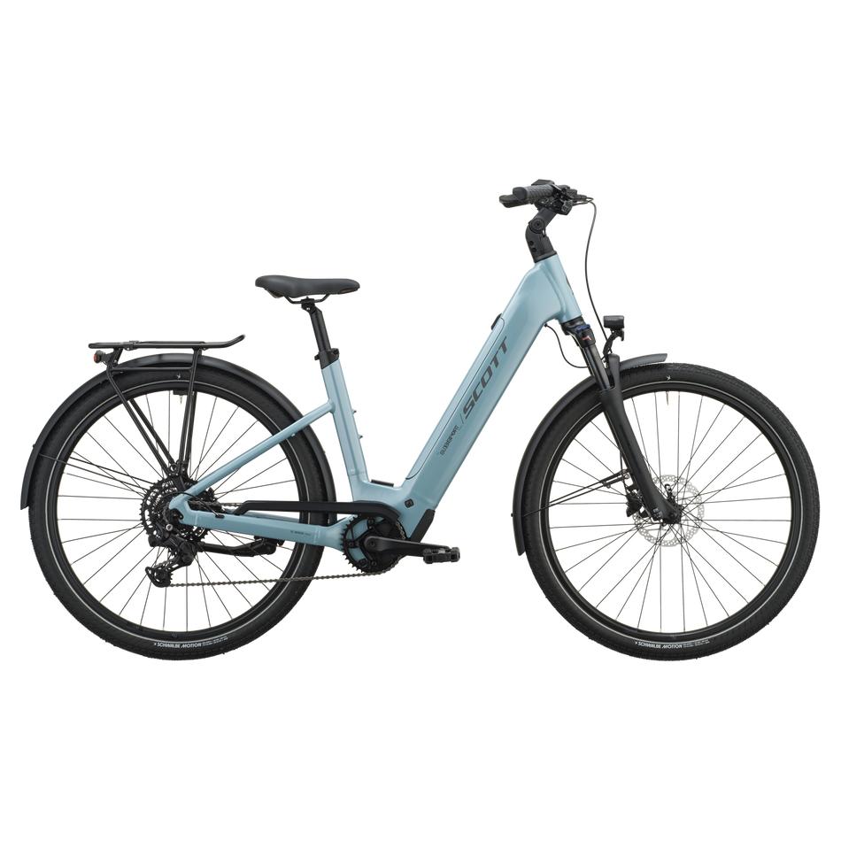 Scott Sub Sport 30 540 Wh E-Bike Wave 29" sterling blue