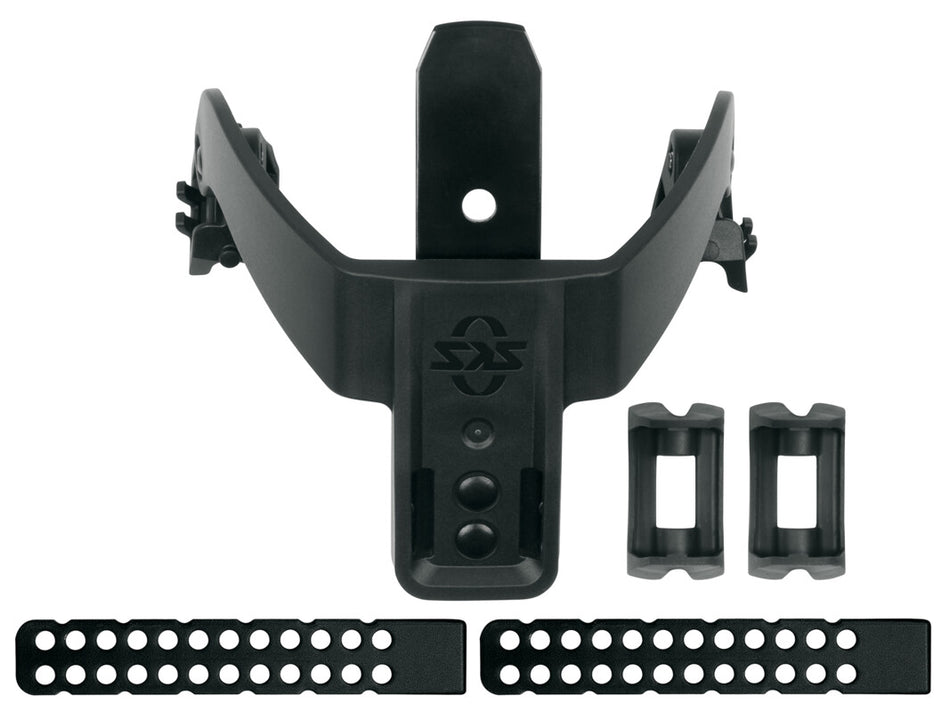 SKS GERMANY Brücke für Veloflexx inkl. Winkel, Rahmenadapter und Auflagegummi black