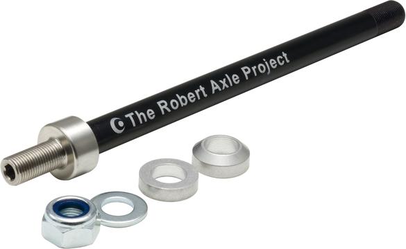 Robert Axle KID213 Steckachse für Fahrradanhänger M12x1.0 160/167/172 schwarz