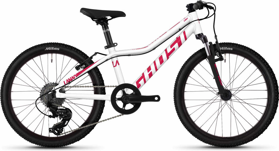 Ghost Lanao 2.0 AL W Kinderrad 20" star white / ruby pink