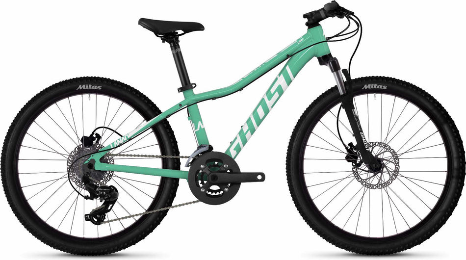 Ghost Lanao D4.4 AL W Jugendrad 24" jade blue / star white