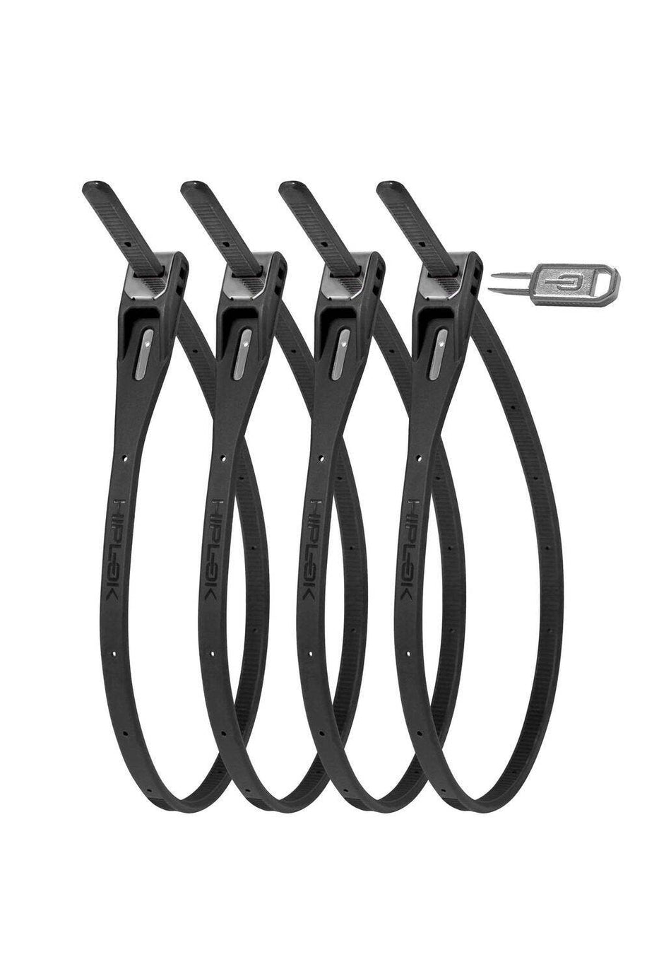 Hiplok Z LOK 4 Pack Kabelbinderschloss 40 cm black