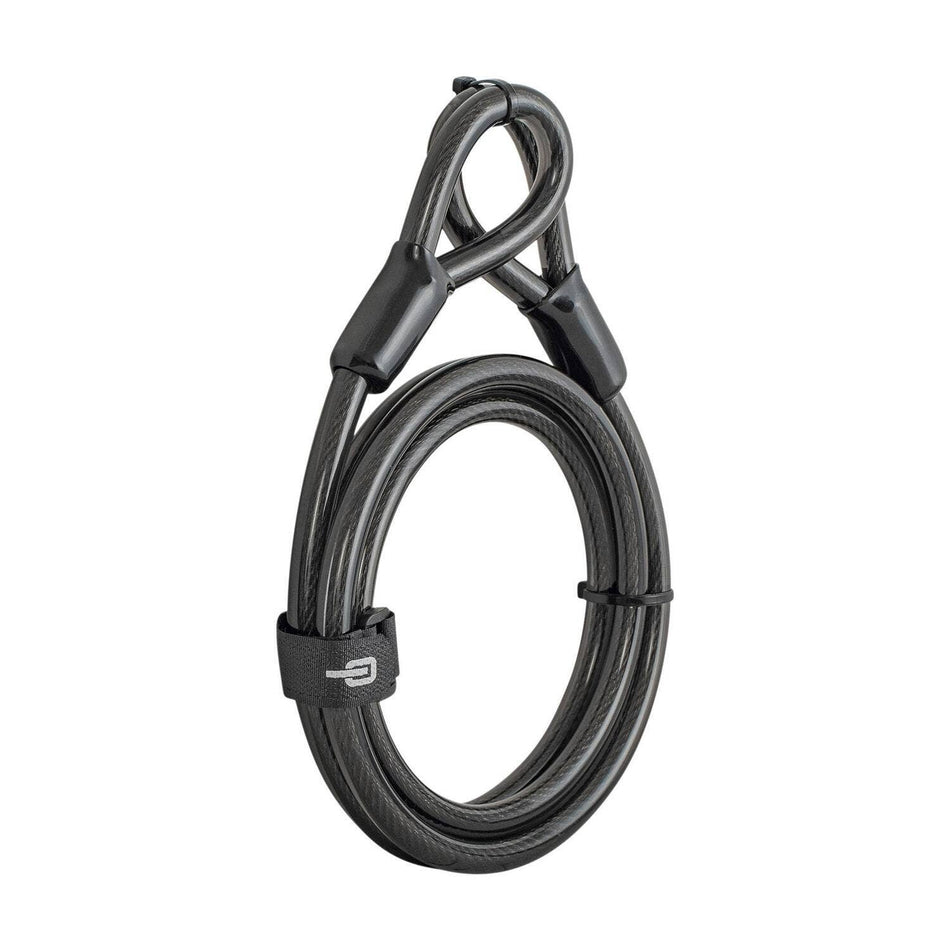 Hiplok Stahlgeflecht-Kabel 2 m black