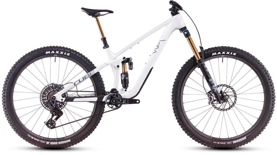 Cube Stereo One77 C:68X SLT MTB-Fully 29" metallicwhite´n´grey