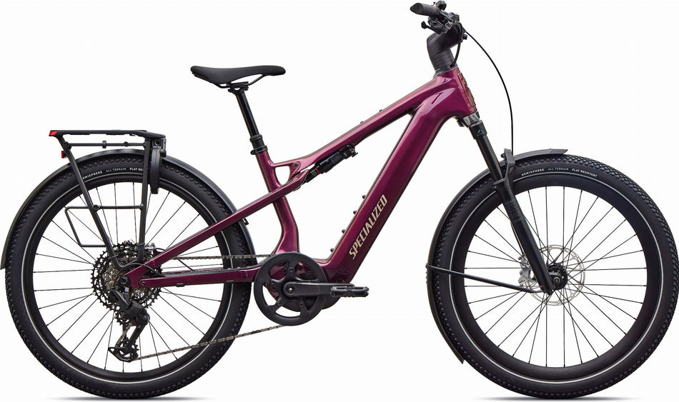 Specialized Turbo Vado 3 X 5.0 NB 840 Wh E-Bike Fully 27,5" Gloss Boreaux Metallic/Sandstone Metallic