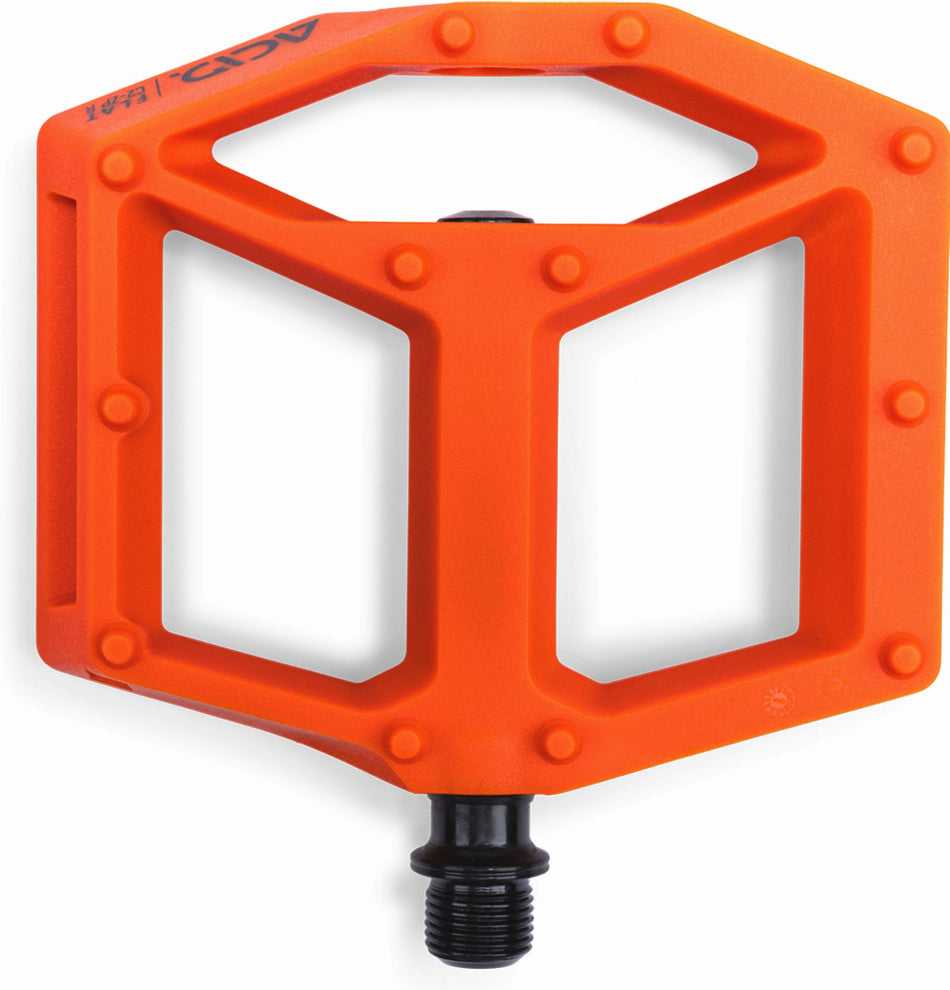 Acid FLAT C2-ZP R Pedale orange 115 x 100 x 19 mm