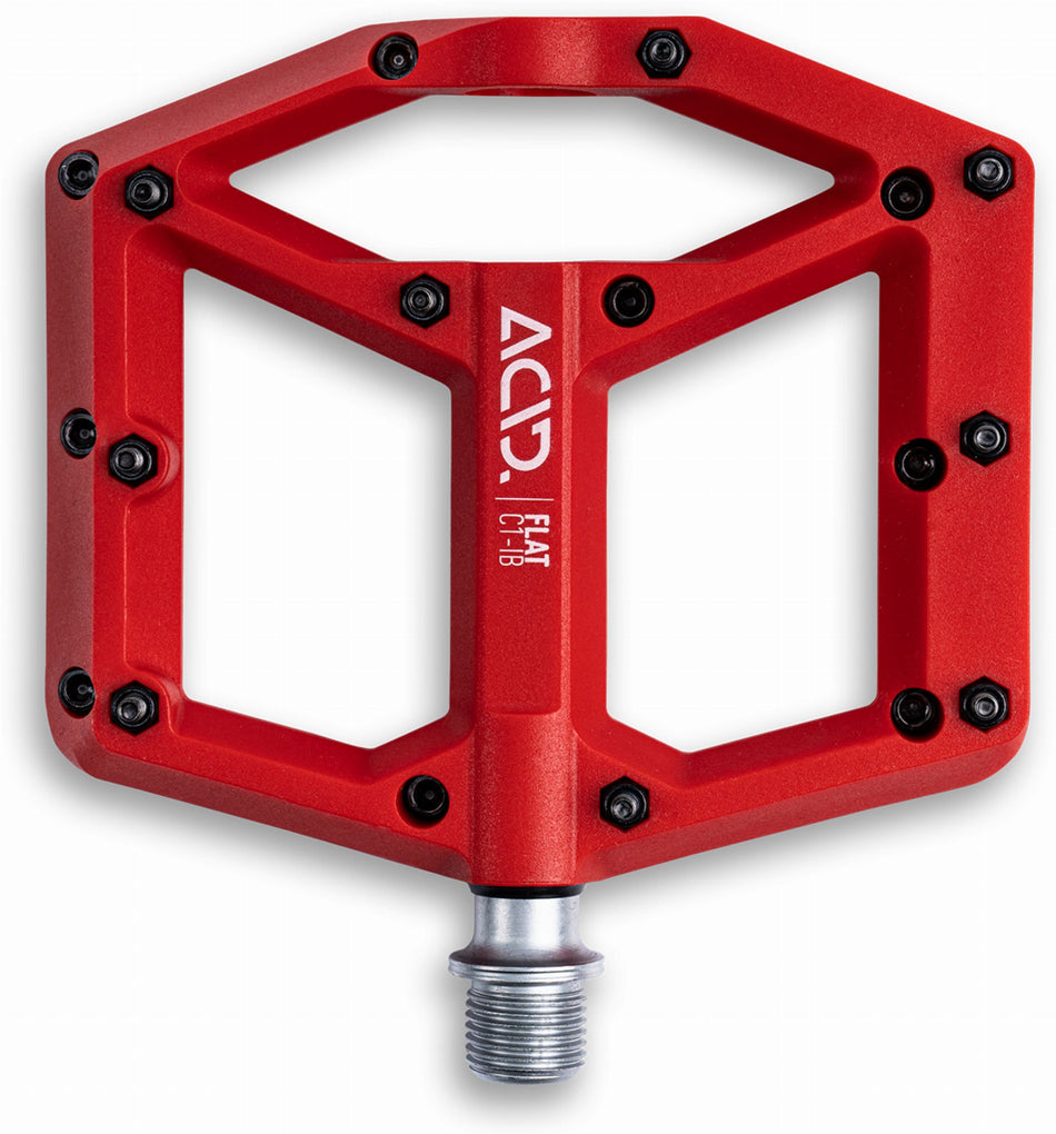 ACID Pedale FLAT C1-IB red