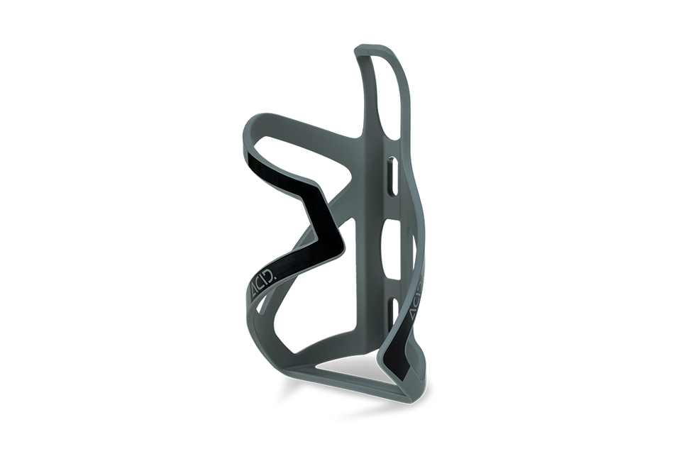 Acid HPP Sidecage Flaschenhalter matt grey´n´glossy black