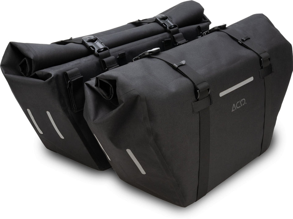 Acid Seitentasche Pro Longtail black 45 Liter (90 Liter/Paar)