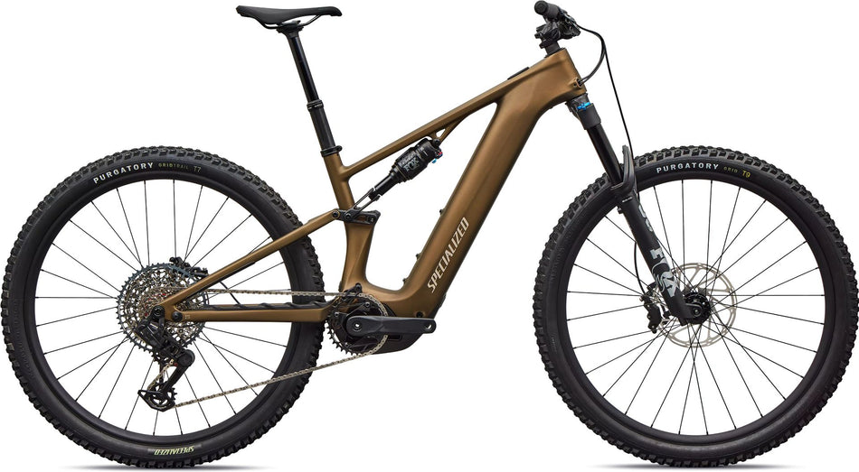 Specialized Turbo Levo R Comp NB 840 Wh E-Bike Fully 29" Gloss Gunmetal/White Mountains