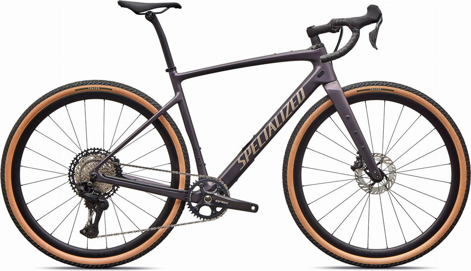 Specialized Diverge 4 Expert DI2 Gravelbike Diamant 28" Nebula Metallic/sandstone Metallic