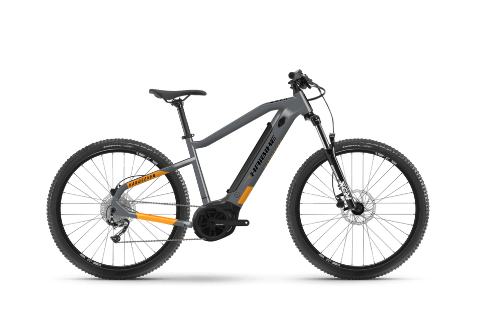 Haibike HardSeven 4 27,5" cool grey/ lava matte