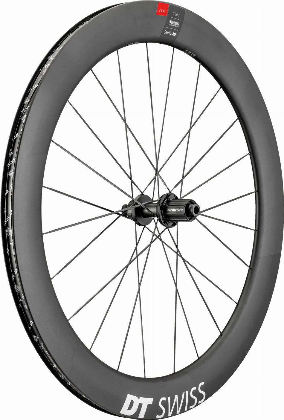 DT Swiss ARC 1100 Dicut, Hinterrad 28", Carbon, Center Lock, Felgenhöhe 62 mm, Freilaufkörper Shimano Road 11-fach für Steckachse 12/142 mm TA, Ratchet EXP