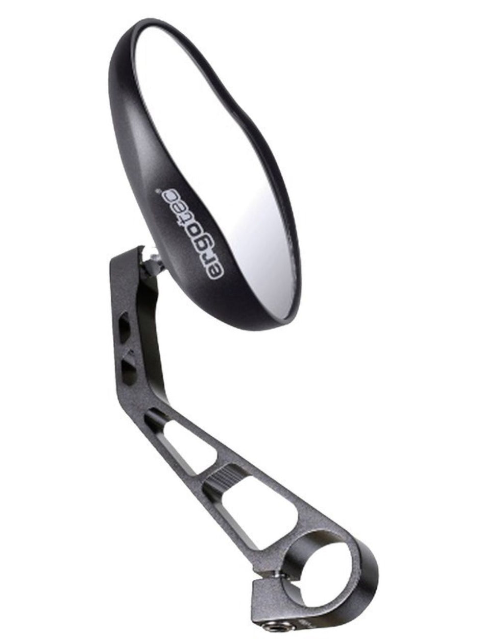 Ergotec Rückspiegel M-99 ür Links-/ Rechtsmontage alu schwarz