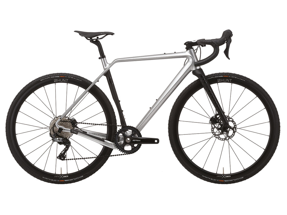 Rondo Ruut X Gravelbike Diamant 28" chrome/black