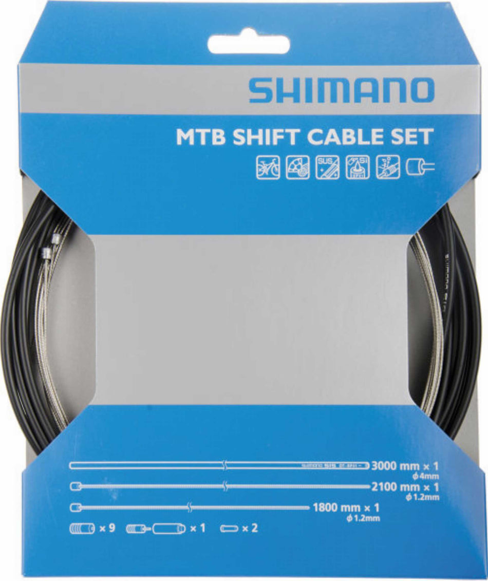 Shimano MTB Schaltzug-Set Edelstahl