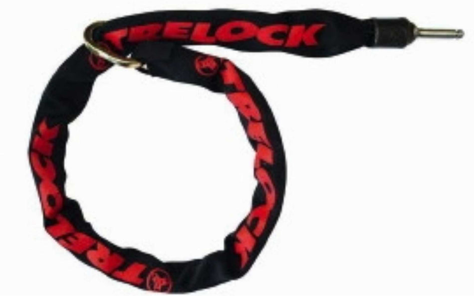 Trelock ZR 455 Anschließkette 8 mm Kettenglied mit Tasche schwarz