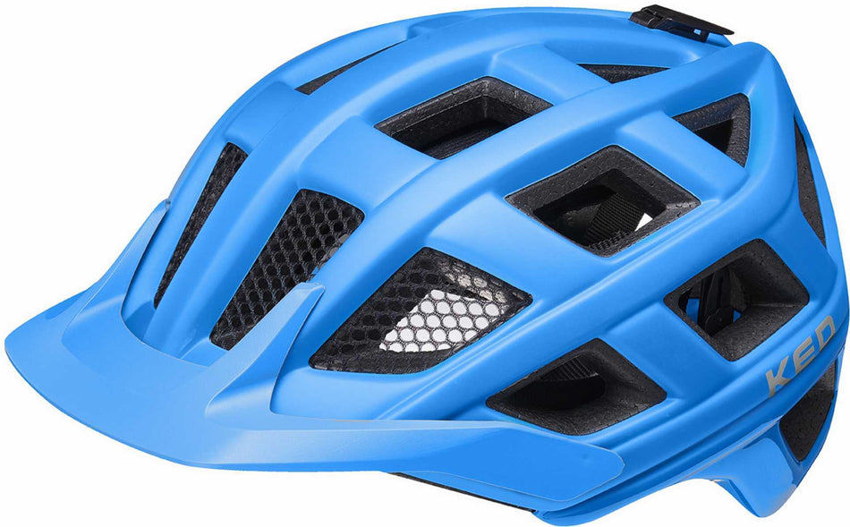 KED Crom MTB-Helm blue matt