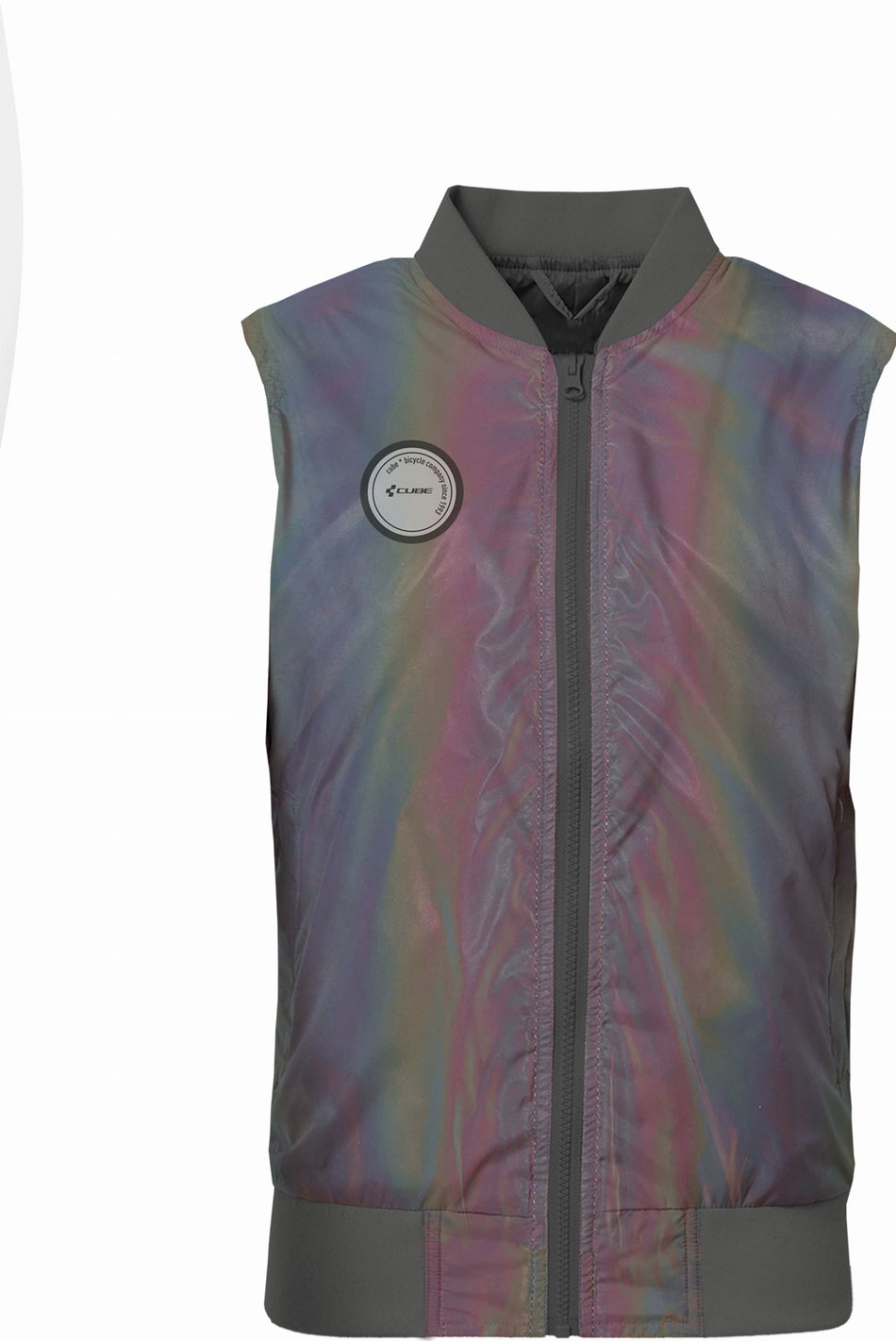 Cube Safety Windweste Rookie rainbow reflective
