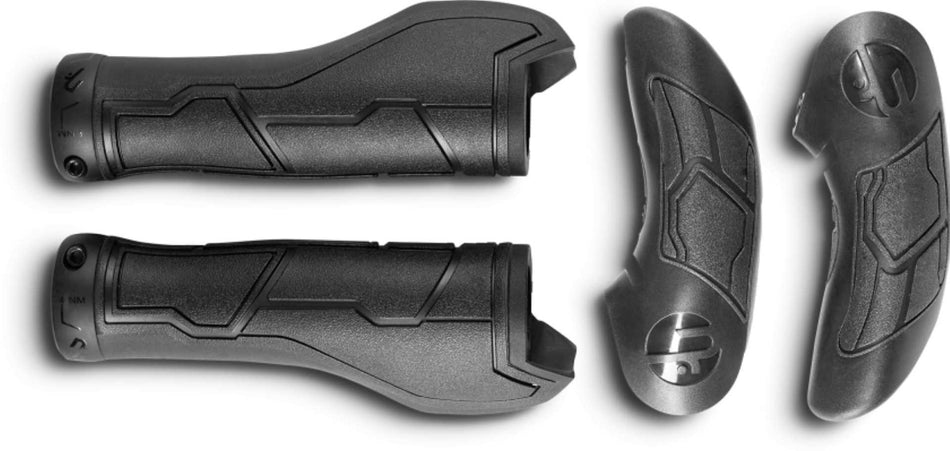 CUBE Natural Fit Griffe ALL TERRAIN Bar Ends Medium black´n´grey