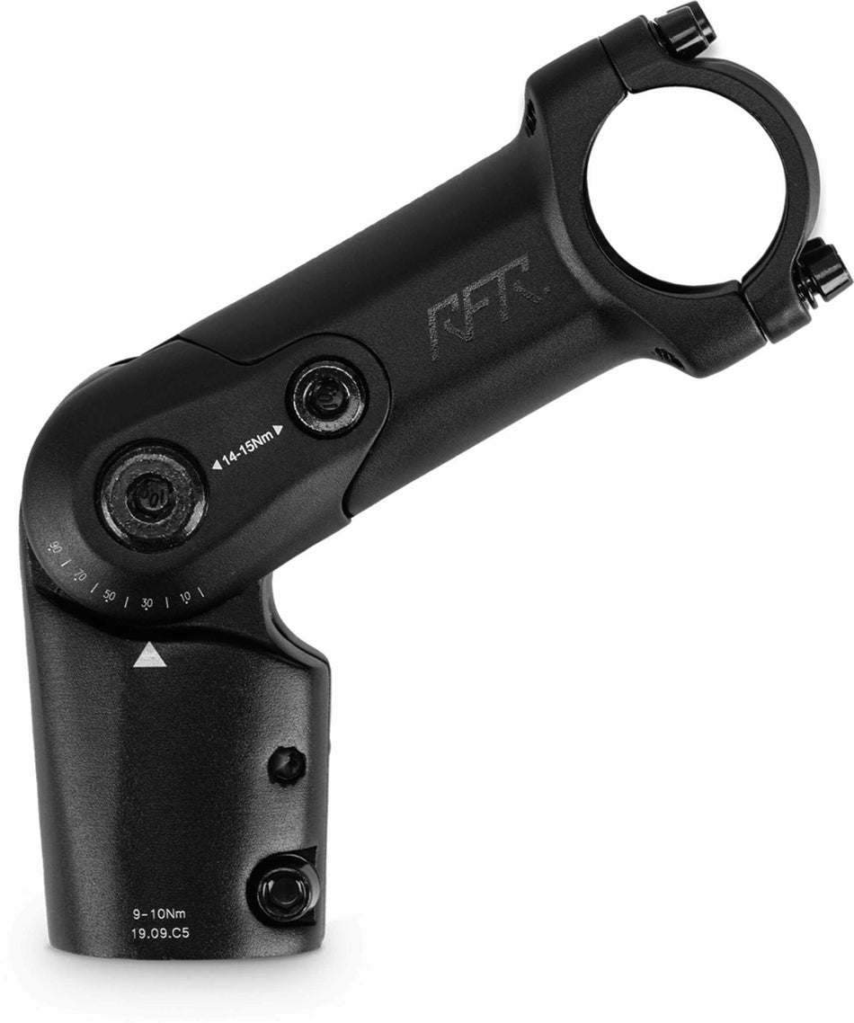 RFR erhöhter verstellbarer Vorbau PRO black