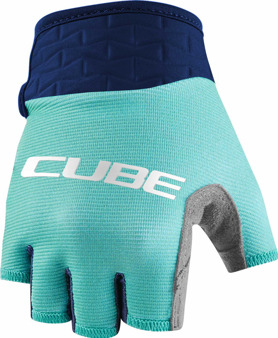 Cube Performance Junior Handschuhe kurz blue´n´mint