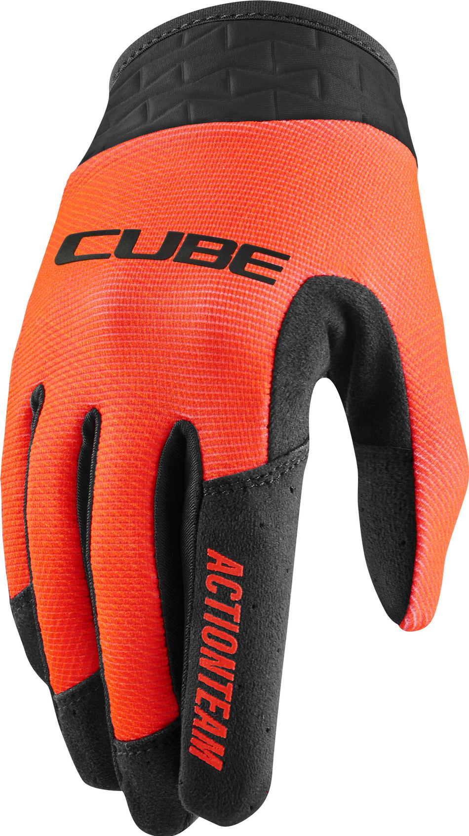 Cube Performance Junior X Actionteam Handschuhe lang black´n´orange