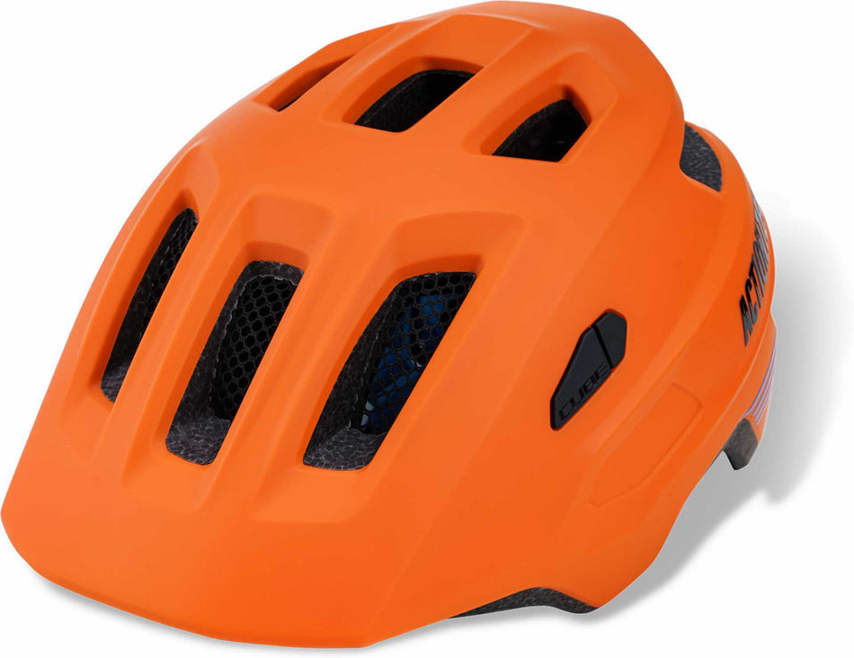 Cube Linok X Actionteam Mips Helm matt orange´n´blue