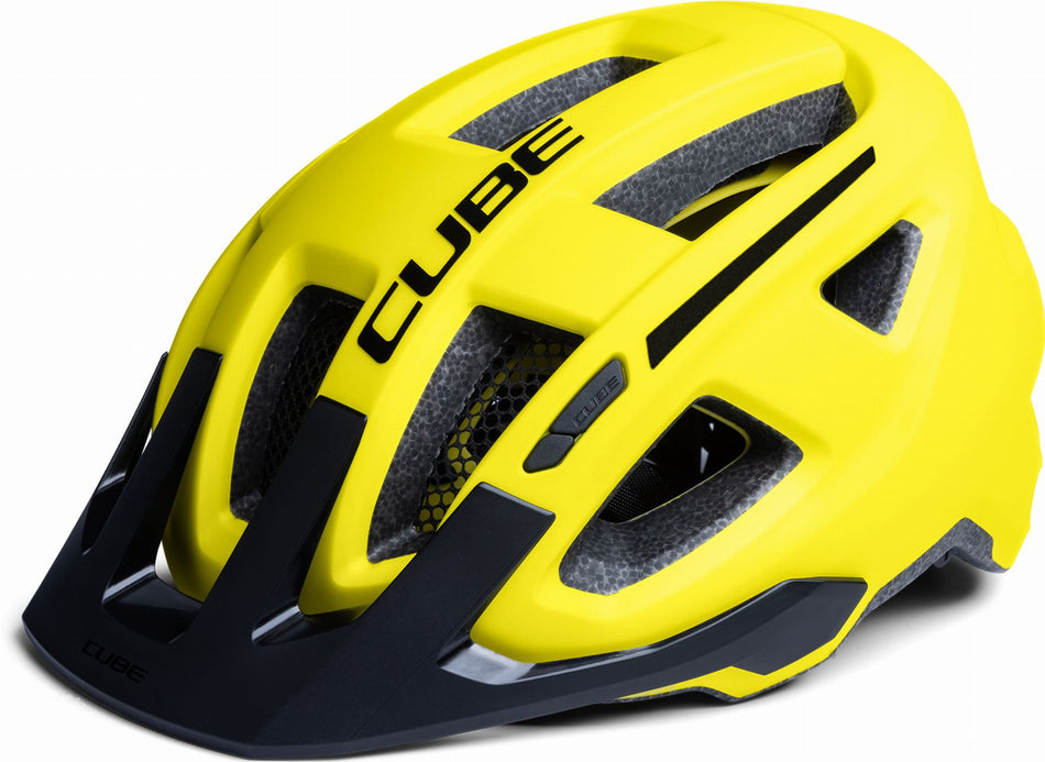 Cube Fleet Mips Helm yellow