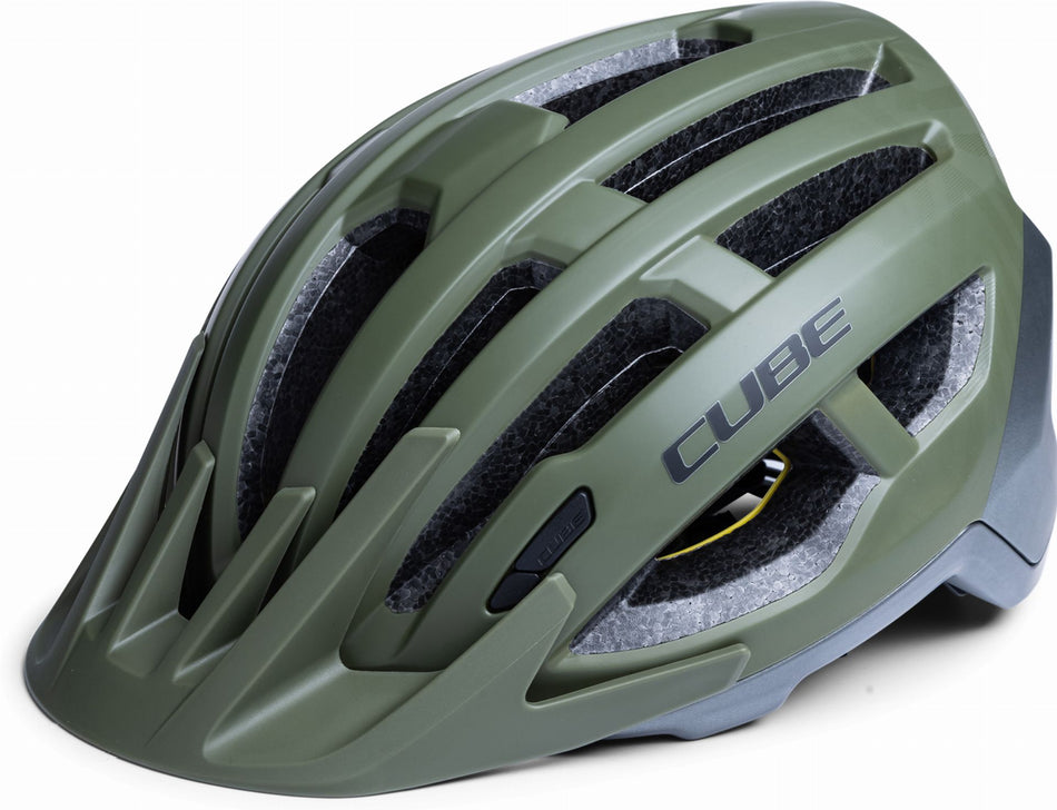 Cube Offpath Mips MTB-Helm green