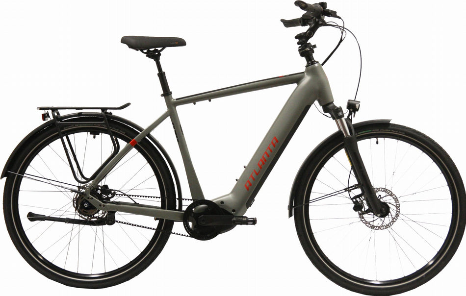 Atlanta Rückenwind IN 6.0 750 Wh E-Bike Diamant 28" grau/schwarz