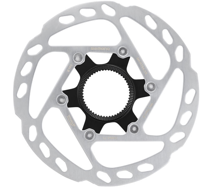 Shimano SM-RT64 Bremsscheibe Center Lock mit Verschlussring Innenverzahnung