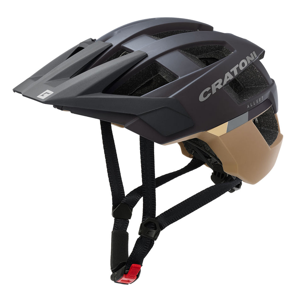 Cratoni AllSet MTB-Helm dark-sand matt