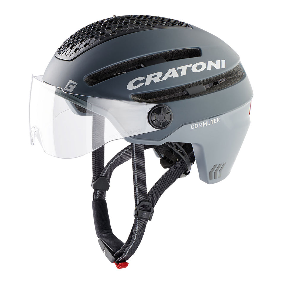 Cratoni Commuter Helm grey matt