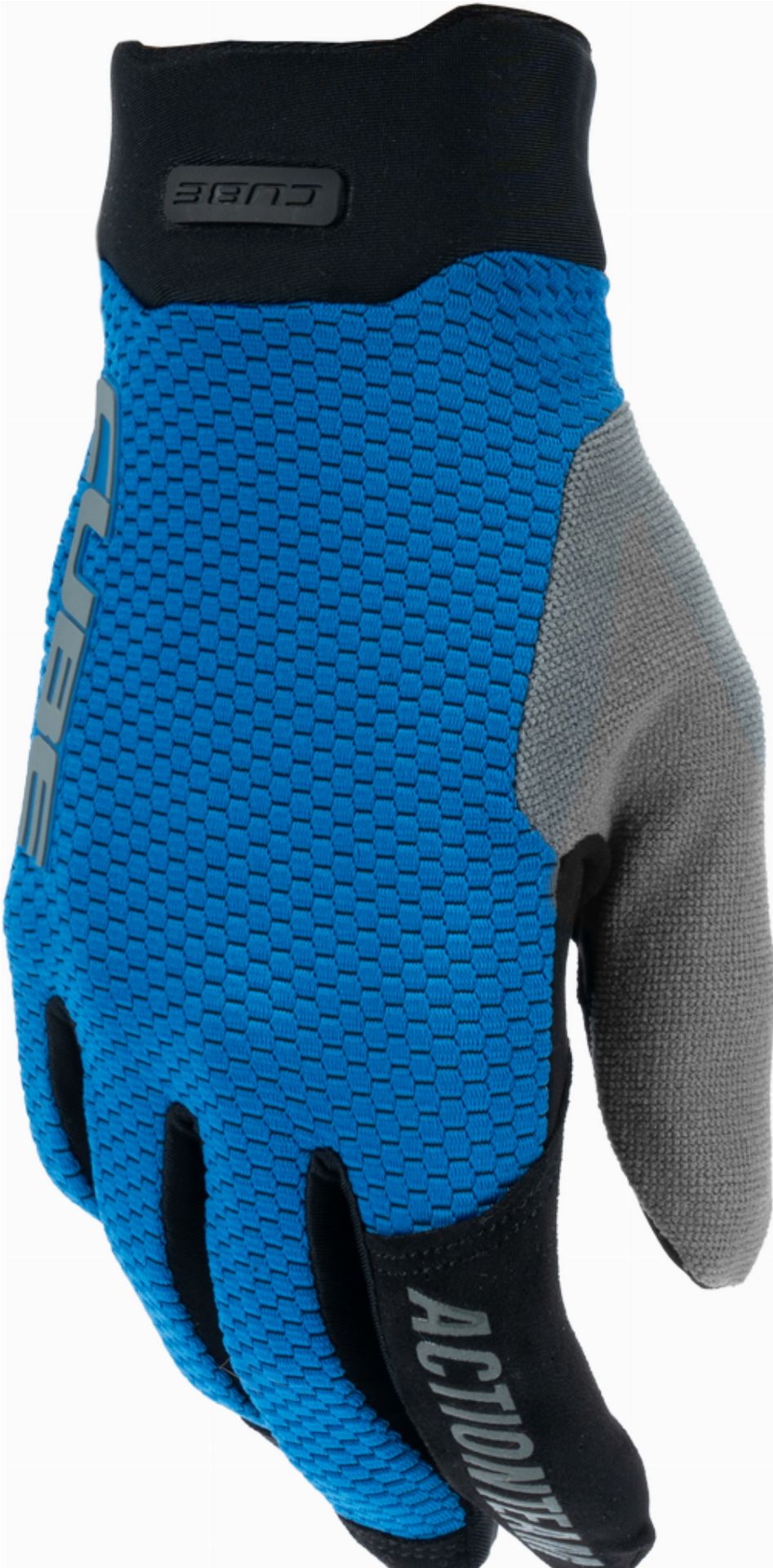 Cube Gravity X Actionteam Handschuhe lang blue