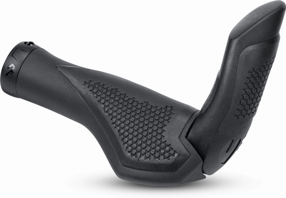 CUBE Natural Fit Griffe COMFORT Bar Ends Medium black´n´grey