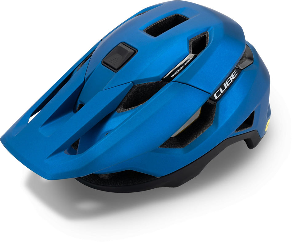 Cube Trooper X Actionteam Mips MTB-Helm blue´n´grey