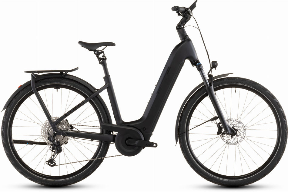 Cube Kathmandu Hybrid Pro 800 Wh E-Bike Easy Entry 28" coal´n´black