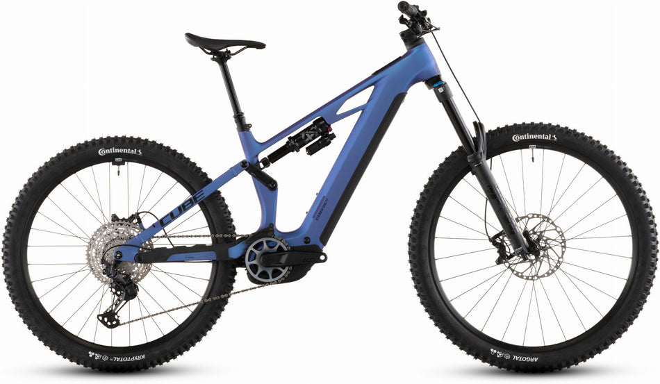 Cube Stereo Hybrid One77 HPC SLX 800 Wh E-Bike Fully 29"/27,5" blueiris´n´black