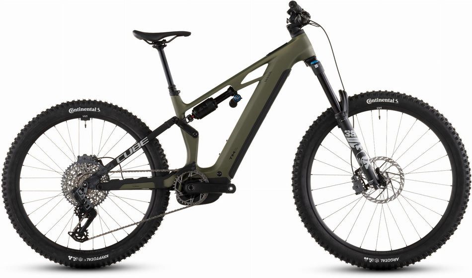 Cube Stereo Hybrid One77 HPC TM 800 Wh E-Bike Fully 29"/27,5" reedgreen´n´matrix