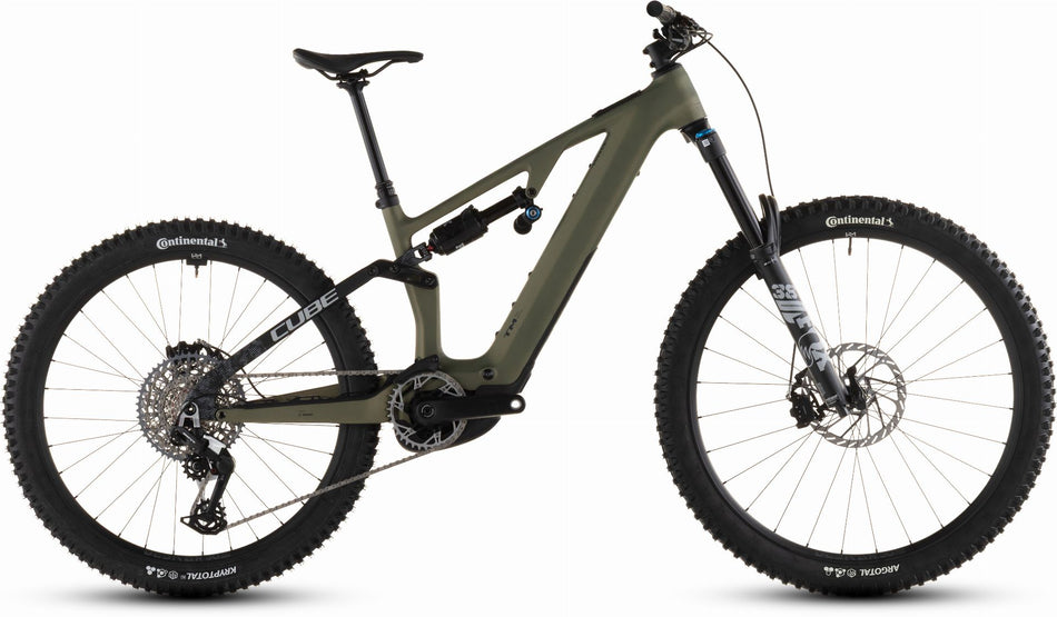 Cube AMS Hybrid 177 C:62 TM 600 Wh X E-Bike Fully 29" reedgreen´n´matrix