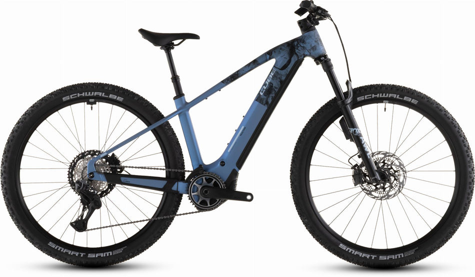 Cube Reaction Hybrid SLT 800 Wh E-Bike Hardtail Diamant hazeblue´n´fume