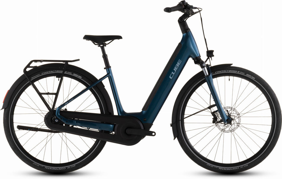 Cube Supreme RT Hybrid Comfort EX 600 Wh E-Bike Easy Entry nautica´n´prism